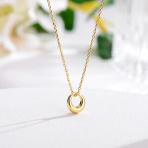 Minimal Vintage Gold Plated Necklace