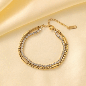 Chunky Heavy Weight Multi Layered Bracelet / Necklace