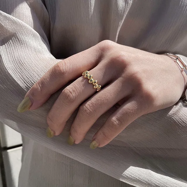 Elegant Gold Plated Adjustable RIng