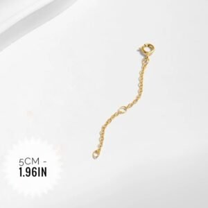 Anklet Extender Gold Plated Easy To Install
