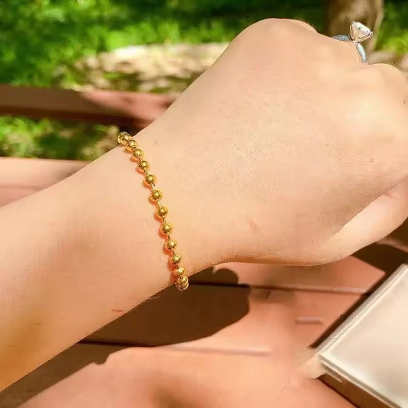 Minimal Gold Plated Bracelet / Anklet