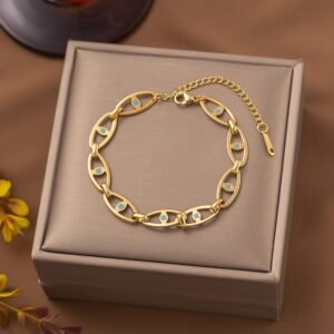 Stainless Steal Devil Eye Bracelet / Anklet