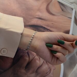 Minimal Silver Classic Design Formal Bracelet